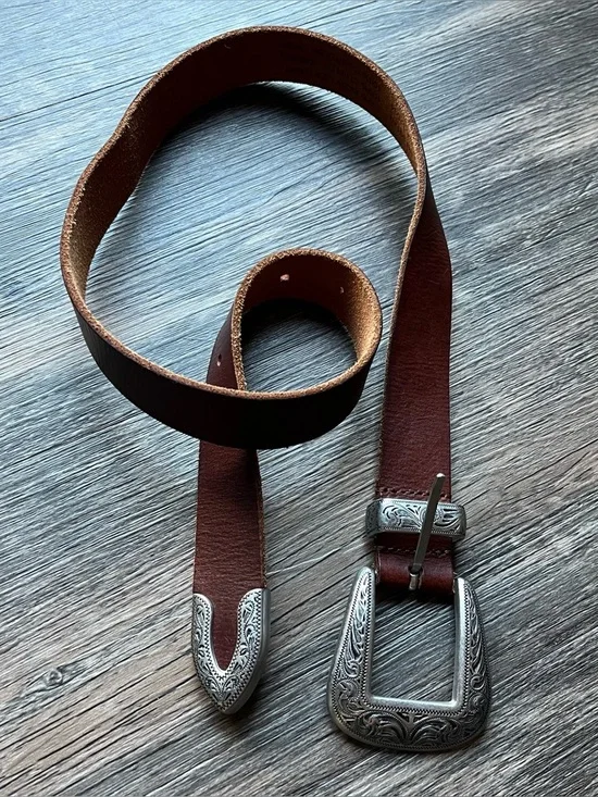 Urban Outfitters Brown Western Belt - Picture 1 of 3